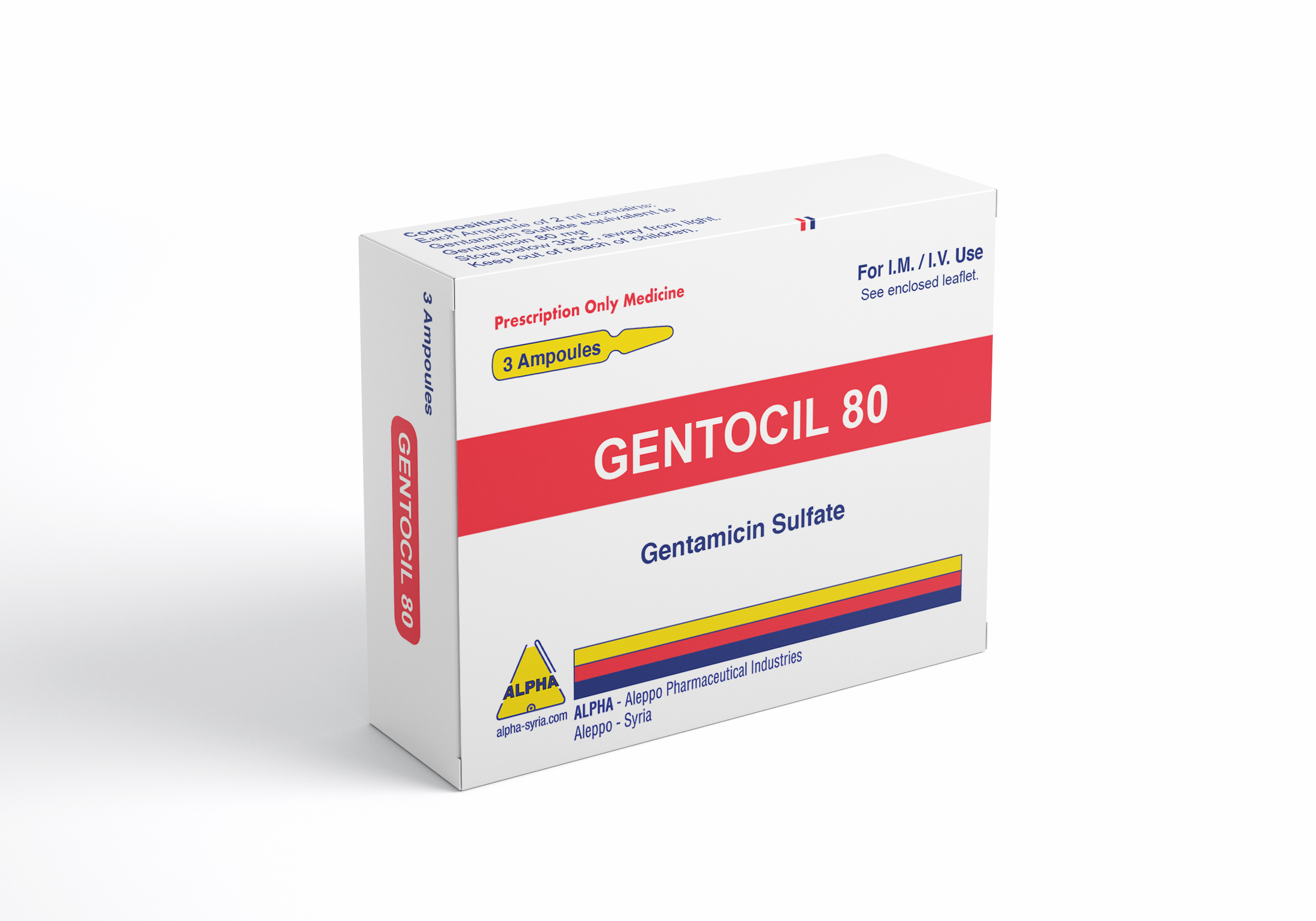 Gentocil 80mg/2ml (Gentamicin)